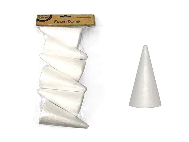 Styrene Foam Cones Pk 6 KK